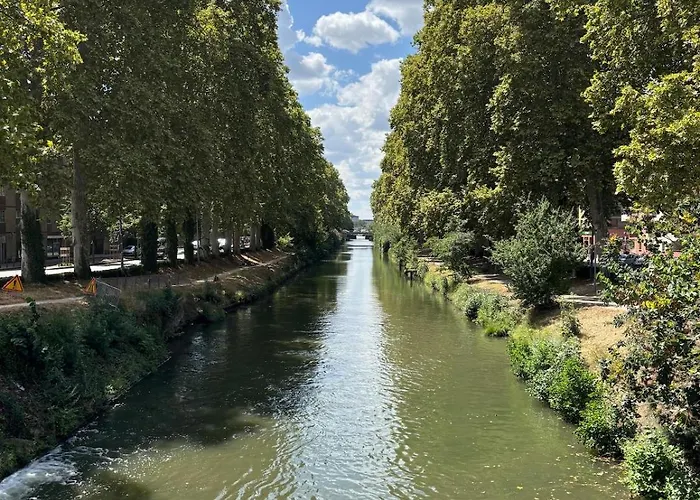 Appartement T2 Canal Du Midi Terrasse Et Deco Apaisante *
